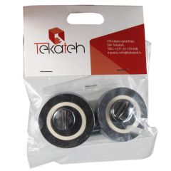 WC uzlika uz rokt.Santa hroms, bēšs