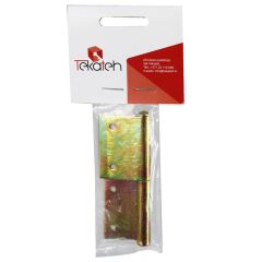 Eņģe 80mm,dzelteni cinkota