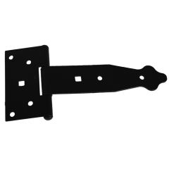 T-veida eņģe, melna, 150x35mm