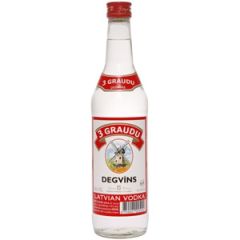 Degvīns 3 GRAUDU 38% 0.5l