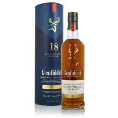 Viskijs Glenfiddich Single Malt 18YO 40% 0.7l kārbā