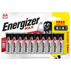 Bar.el. Energizer AA Max 6+4gab