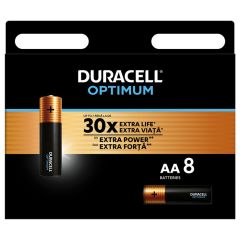 Bar.el.Duracell Optimum AA 8gab.