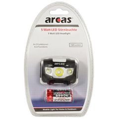 Lukturis Arcas 5W LED 7funkc galvas