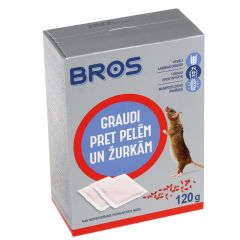 Inde pelēm, žurkām Bros graudi 120g