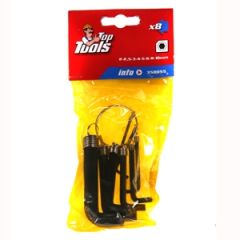 Seškanšu atslēgu komplekts 8 gab. 2-10mm