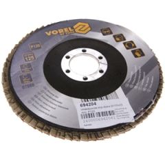 Slīpdisks 125x22mm P120, vēdekļveida
