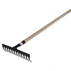 Grābeklis 12 zobi 49cm ar kātu d28mm 1.3m