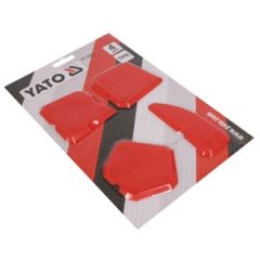 Silikona špaktellāpstiņas 4gab. TPR-U