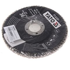 Slīpdisks 125x22mm, vēdekļveida