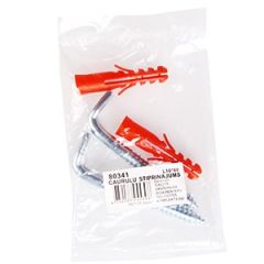 Stiprinājums ūdens sild.10x80mm