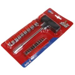 T-veida uzgaļu turētājs ar uzg. 20gab