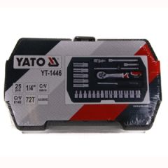 Uzmaucamo galviņu komp. 1/4'' 25gab.