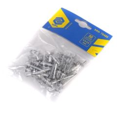 Alumīnija kniežu komplekts 50gab. 4.8x6.4 mm.