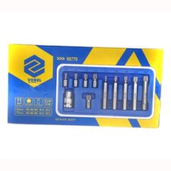 Uzgaļu komplekts 11gab. Spline CrV