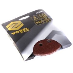 Slīpripu komplekts D125mm P40 5gab.