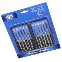 Skrūvgriežu komplekts smalkiem darbiem 11gab