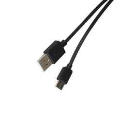 Kabelis A-Type C 1m melns