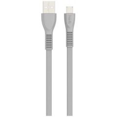 Kabelis 611 A-microB flat 1.8m