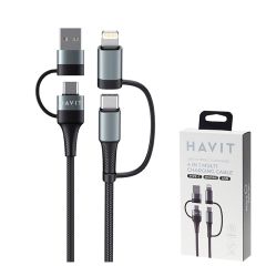 Kabelis Havit DOT_6244 4in1 1m