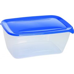 Trauks ēdiena uzglab. Fresh&Go taisnstūra 5l zils