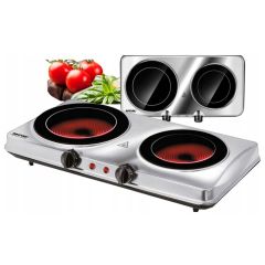 Infrasarkanā plītiņa 2000W sudraba