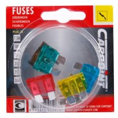 Drošinātāji plak.blist. 6gab