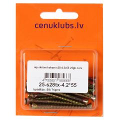 Iep.skrūve kokam 25-S28TX-4.2*55 Torx