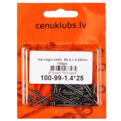 Iep.nagla celtn.99 d1.4 25mm 100gab