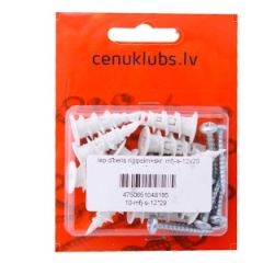 Iep.dībelis riģipsim+skr. mfj-s-12x29 10