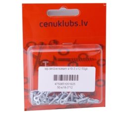 Iep.skrūve kokam s18-3x12 50gab