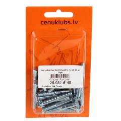 Iep.bultskrūve 931-6x40 25gab