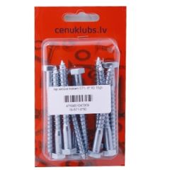 Iep.skrūve kokam 8*80 10gab.