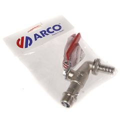 Dekoratīvais lodveida krāns Arco Sena 1/2' ar garo rokturi