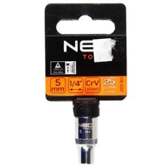 Seškanšu galviņa 5mm, 1/4''