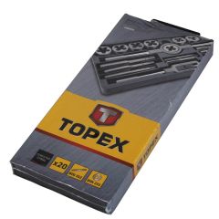 Vītņurbju un vītņgriežu komplekts 20gab.