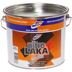 Nitrolaka matēta 2.7l