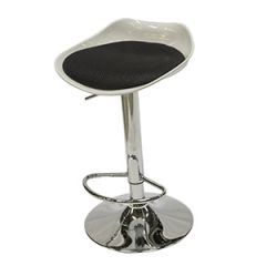 Bāra krēsls PALMI melns/balts