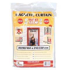 Insektu tīkls ar magnētu 80/90/100x220cm Balts