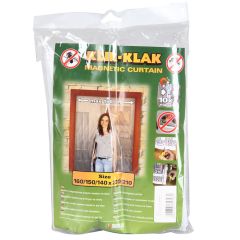 Insektu tīkls ar magnētu 140/150/160x220cm Balts