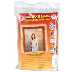 Insektu tīkls ar magnētu 110/120/130x220cm melns