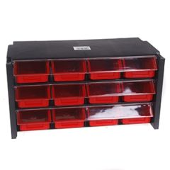 Instrumentu kaste 12atvilknes 36*17*19cm