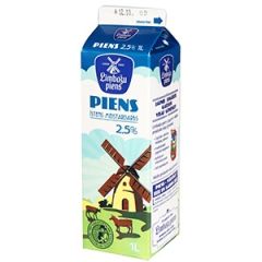 Piens Limbažu 2.5% 1l
