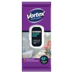 Mitrās salvetes Vortex vannasistabai 48gab.