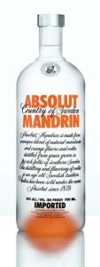 Degvīns Absolut Mandarin 40% 1l