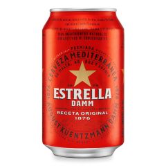 Alus Estrella Damm Barcelona 4.6% 033l skārd. ar depoz.