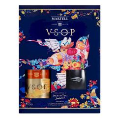 Konjaks Martell VSOP 40% 0.7l + 2 glāzes