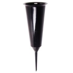 Kapu vāze melna 32.5cm