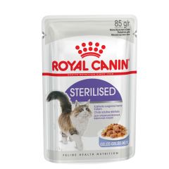 Konservi kaķiem RC FHN Sterilised jelly 85g