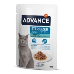 Konservi kaķiem Advance sterilized menca 85g